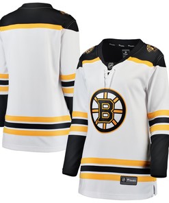 Boston Bruins Fanatics Branded Womens Away Breakaway Jersey - White Nhl - Robokeg