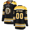 Boston Bruins Fanatics Branded Womens Home Breakaway Custom Jersey - Black Custom Jerseys Nhl - Robokeg
