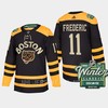 Boston Bruins Trent Frederic 11 2023 Winter Classic Black Jersey - Robokeg