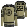 Boston Bruins Willie O'Ree 2022 Military Appreciation Night Camo 22 Jersey Primegreen Jersey - Robokeg