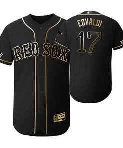 Boston Red Sox #17 Nathan Eovaldi Mlb 2019 Golden Brandedition Black Jersey Gift For Red Sox Fans - Robokeg