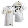Boston Red Sox #57 Brandeduardo Rodriguez Mlb Golden Brandedition White Jersey Gift For Red Sox Fans - Robokeg