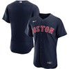 Boston Red Sox Alternate Authentic Team Jersey - Navy Mlb - Robokeg
