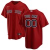 Boston Red Sox Alternate Custom Men Jersey - Red - Robokeg