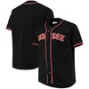 Boston Red Sox Big & Tall Pop Fashion Jersey - Black/red Mlb - Robokeg