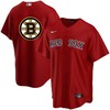 Boston Red Sox Bruins Red Cool Base Stitched Baseball Jersey - Robokeg