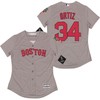 Boston Red Sox David Ortiz #34 2020 Mlb Grey Jersey - Robokeg