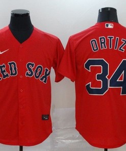 Boston Red Sox David Ortiz #34 2020 Mlb Red Jersey - Robokeg