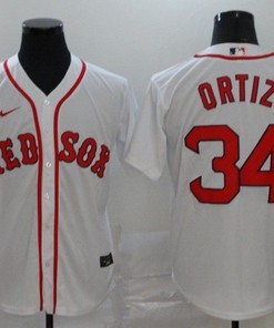 Boston Red Sox David Ortiz #34 2020 Mlb White Jersey - Robokeg