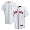 Boston Red Sox Home Blank Men Jersey - White - Robokeg
