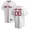 Boston Red Sox Home Custom Men Jersey - White - Robokeg