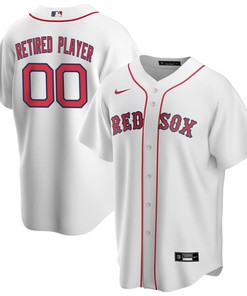 Boston Red Sox Home Pick-a-player Retired Roster Replica Jersey - White Custom Jerseys Mlb Ver 1 - Robokeg