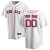 Boston Red Sox Home Replica Custom Jersey - White Custom Jerseys Mlb - Robokeg