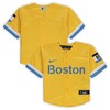 Boston Red Sox Infant 2021 Mlb City Connect Replica Jersey - Gold Mlb - Robokeg