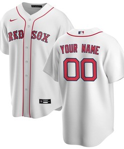 Boston Red Sox Mlb 2020 Personalized Custom White Jersey - Robokeg