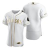 Boston Red Sox Mlb Golden Brandedition White Jersey Gift For Red Sox Fans - Robokeg