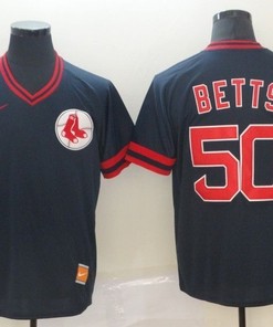 Boston Red Sox Mookie Betts #50 2020 Mlb Black Jersey - Robokeg