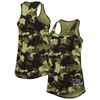 Boston Red Sox New Era Womens 2022 Mlb Armed Forces Day Camo Racerback Tank Top - Green - Robokeg