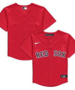 Boston Red Sox Preschool Alternate Replica Team Jersey - Red Mlb - Robokeg