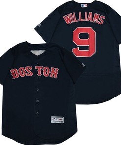 Boston Red Sox Stan Williams #9 2020 Mlb Black Jersey - Robokeg