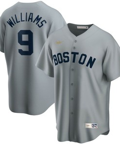 Boston Red Sox Stan Williams #9 2020 Mlb Grey Jersey - Robokeg