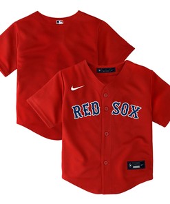 Boston Red Sox Toddler Alternate Replica Team Jersey - Red Mlb - Robokeg