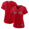 Boston Red Sox Womens Alternate Replica Team Jersey - Red Mlb - Robokeg