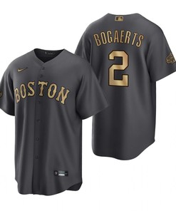Boston Red Sox Xander Bogaerts Charcoal 2022-23 All-Star Game Jersey - Robokeg