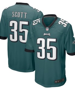 Boston Scott Philadelphia Eagles Game Jersey - Midnight Green Nfl - Robokeg
