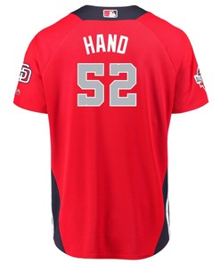Brad Hand National League Majestic 2018 Mlb All-star Game Home Run Derby Player Jersey - Red - Robokeg