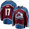 Brad Hunt 17 Colorado Avalanche Stanley Cup 2023 Playoffs Patch Home Breakaway Men Jersey - Burgundy - Robokeg