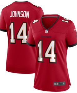 Brad Johnson Tampa Bay Buccaneers Womens Game Retired Player Jersey - Red Nfl - Robokeg