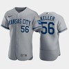 Brad Keller 56 Kansas City Royals 2022-23 Gray Men's Jersey - Robokeg