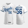 Brad Keller 56 Kansas City Royals 2022-23 White Men's Jersey - Robokeg