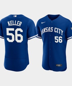 Brad Keller 56 Kansas City Royals Men's 2022-23 Alternate Jersey - Royal Jersey - Robokeg
