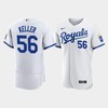 Brad Keller 56 Kansas City Royals Men's 2022-23 Home Jersey - White Jersey - Robokeg