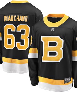 Brad Marchand Boston Bruins Fanatics Branded Alternate Premier Breakaway Player Jersey - Black Nhl - Robokeg