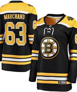 Brad Marchand Boston Bruins Fanatics Branded Womens Home Breakaway Player Jersey - Black Nhl - Robokeg