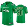 Brad Mcdougald Seattle Seahawks #30 Jersey St. Patricks Day Kelly Green Lucky - Men - Robokeg