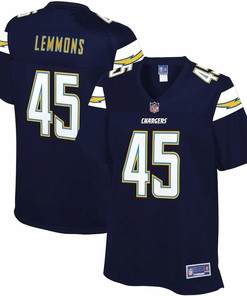 Bradford Lemmons Los Angeles Chargers Nfl Pro Line Womens Team Player Jersey - Navy - Robokeg