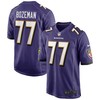 Bradley Bozeman Baltimore Ravens Game Player Jersey - Purple Nfl - Robokeg