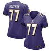 Bradley Bozeman Baltimore Ravens Womens Game Jersey - Purple Nfl - Robokeg