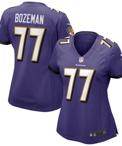 Bradley Bozeman Baltimore Ravens Womens Game Jersey - Purple Nfl - Robokeg