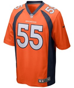 Bradley Chubb Denver Broncos 2018 Nfl Draft First Round Pick Game Jersey - Orange - Robokeg