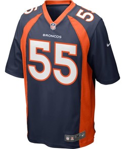 Bradley Chubb Denver Broncos 2018 Nfl Draft Pick Game Jersey - Navy - Robokeg