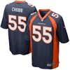 Bradley Chubb Denver Broncos Game Jersey - Navy Nfl - Robokeg