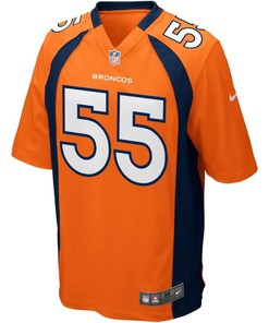 Bradley Chubb Denver Broncos Youth 2018 Nfl Draft Pick Game Jersey - Orange - Robokeg