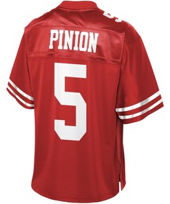Bradley Pinion San Francisco 49ers Nfl Pro Line Team Player Jersey - Scarlet - Robokeg