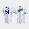 Brady Singer 51 Kansas City Royals White Home Player Jersey - Robokeg