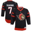 Brady Tkachuk Ottawa Senators 2020/21 Home Replica Player Jersey - Black Nhl - Robokeg